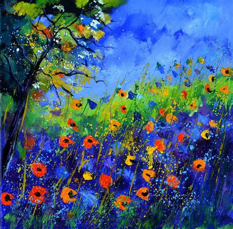 Wild Flowers 667130 Painting By Pol Ledent
