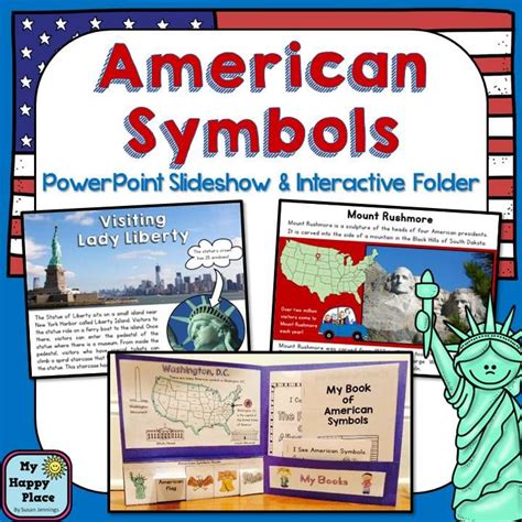 American Symbols Unit Powerpoint And Interactive Folder American