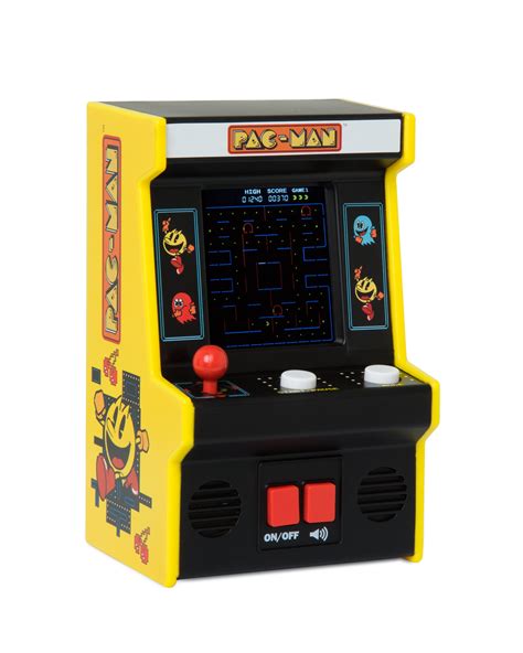 Pac Man Mini Arcade Game Kids Handheld Old School Throwback Video Game