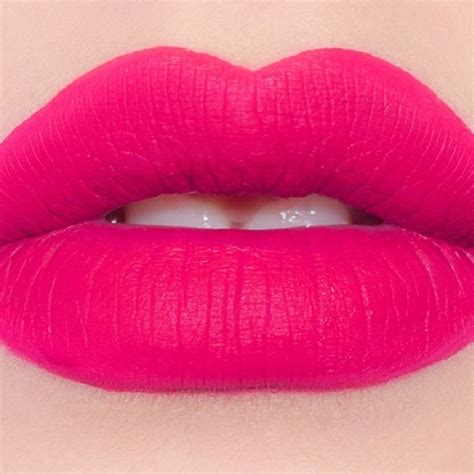 Bright Pink Color Lips Lipstick Image 2160535 By