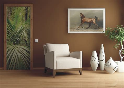 Es gibt nichts schönes als seine wohnung mit schönen sachen zu dekorieren. Dekoration für die Wohnung | Wald Türposter Natur ...
