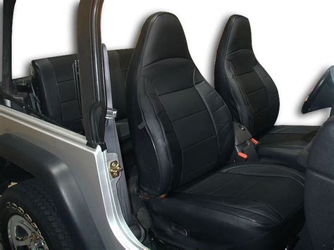 JEEP WRANGLER TJ SAHARA 1997-2002 LEATHER-LIKE CUSTOM SEAT ...