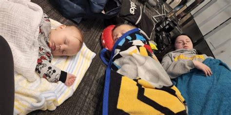 Mother Forced To Spend Night Sleeping On Toronto Pearson Floor Because