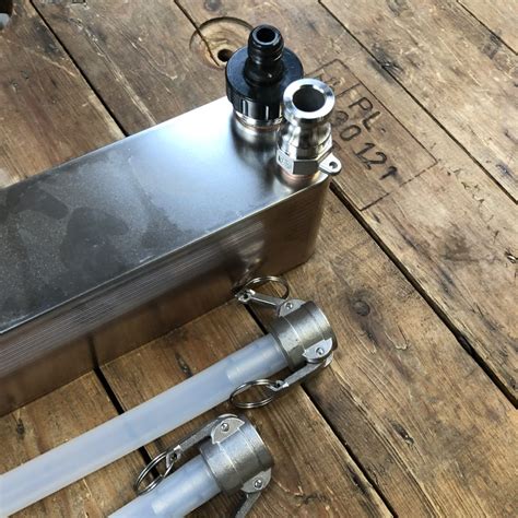 After all, proper cleaning is an essential part of the homebrewing process. Plate Chiller- 165kw Complete Kit - Wort Chiller ...