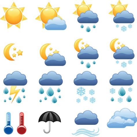 再也不怕蓝天白云晴空万里突然暴风雨＝ 精准降水预报：几点几分降雨，几点几分雨停。 出行安排早知道 街道级精准定位：结束东边日头西边雨的预报时代，每条街道、小区都有专属预报。 异地天气收藏关. 气象符号图案名称大全 (第1页) - 图说健康