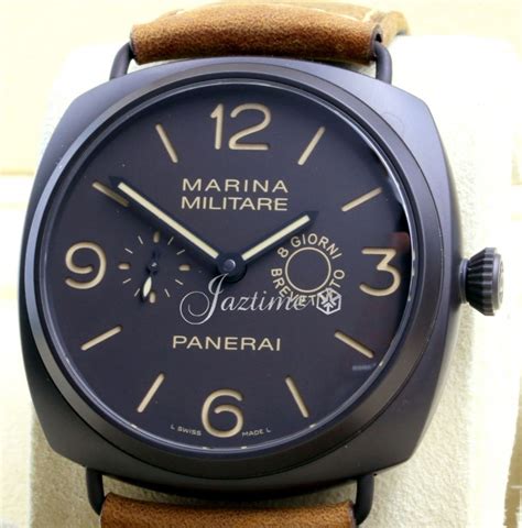 Panerai Pam 339 Radiomir Composite Marina Militare 8 Giorni Mens 47mm