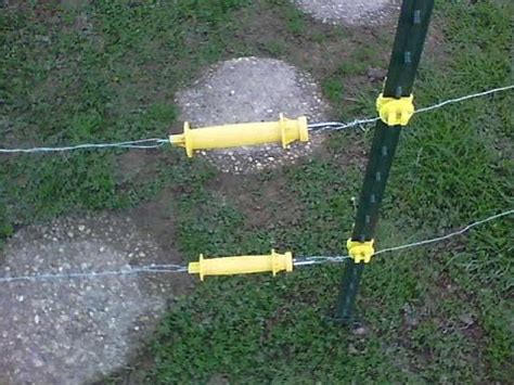Fence wire conducts the electric charge from the fence charger around the length of the fence. How to easily install an Electric Fence - YouTube