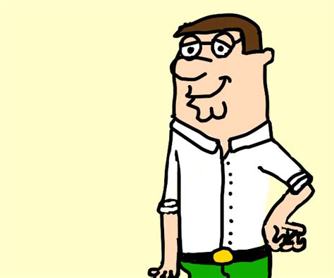 Skinny Peter Griffin Drawception