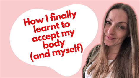 5 Ways To Start Building Body And Self Acceptance Youtube