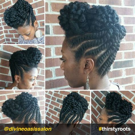 African American Twist Updo Hairstyles Hairstyle Guides
