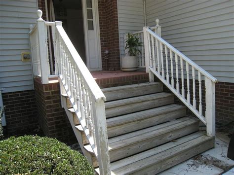 Wooden Front Porch Step Ideas Brick Pinned By Modlar