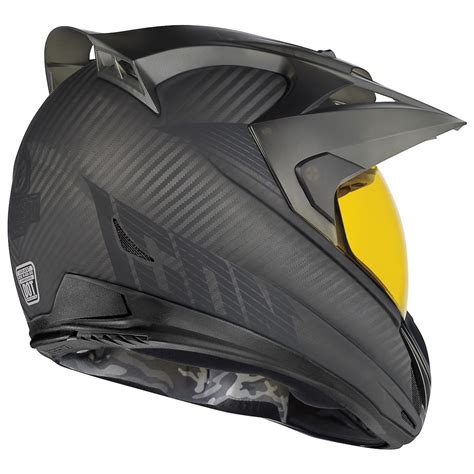 Agv corsa carbon fiber race helmet gloss or matte black super lightweight shell. Icon Variant Ghost Carbon Helmet