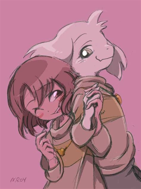 Undertale Another Puppets Chara X Asriel By Undertaleanother On