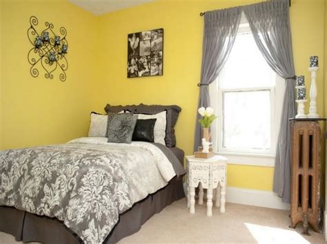 White Yellow And Grey Bedroom 20 Fresh Decorating Colour Schemes