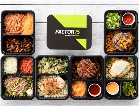Factor 75 Is A Premium Healthy Meal Delivery Service That Offers A Full