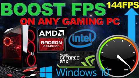Optimize Your Gaming Pc For Best Performance And Fps Boost Youtube