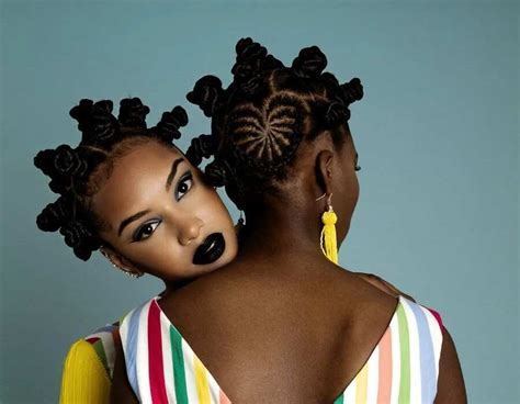 How To Style Bantu Knots On Short Natural Hair Bantu Knot Crown On