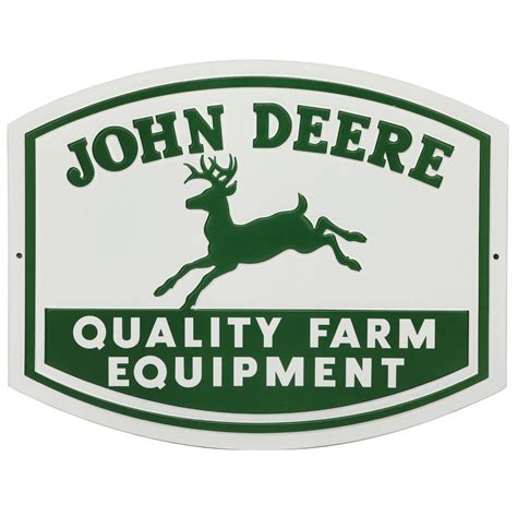 Open Road Brands John Deere Farm Equipment Metal Sign Lp75918