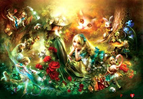Ships from and sold by amazon au. Alice In Wonderland, 1000 Pieces, Puzzlelife | Puzzle ...