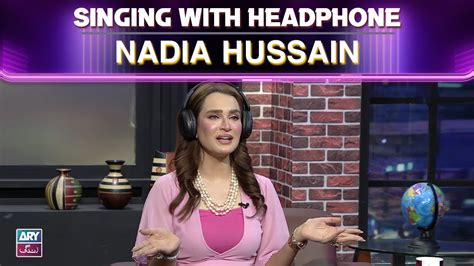 Singing Challenge 🎙️ Nadia Hussain The Night Show With Ayaz Samoo