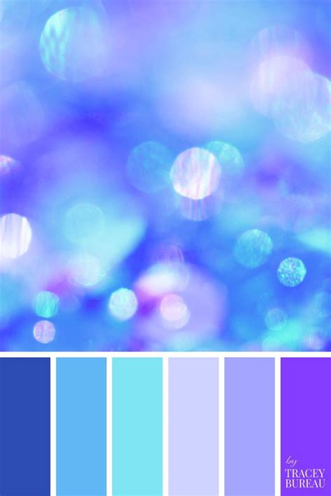 Blue And Purple Color Inspired Palette In 2021 Purple Color Palettes