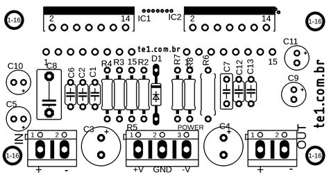Audio Power Amplifier Modular TDA7293 Board Silk Xtronic Org