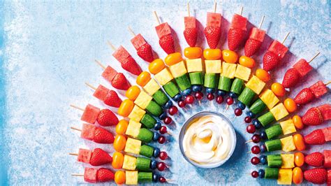 Rainbow Fruit Skewers Recipe Coles