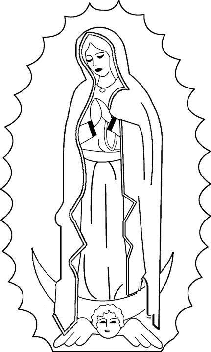 Download Or Print This Amazing Coloring Page La Virgen De Guadalupe Bible Coloring Pages