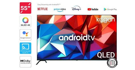 Buy Kogan 55” Qled 4k Smart Android Tv Dolby Atmos Xq9610 Preowned Online