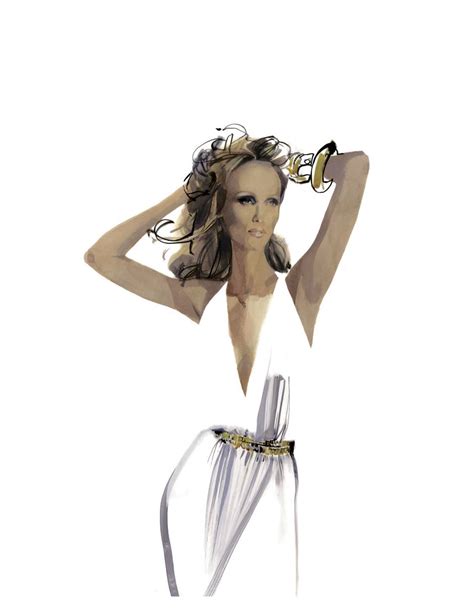 Fashion Illustrator David Downton On How He Came To Draw The World’s Most Famous Beauties The