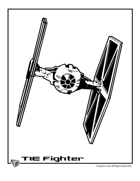 You are viewing some star wars tie fighter coloring sketch templates click on a template to sketch over it and color it in and share with your family and friends. Tie Fighter | Children's Decor | Pinterest