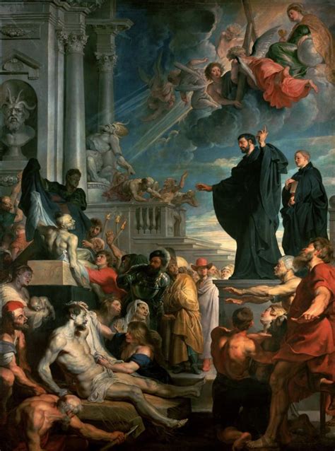 Miracle Of Saint Francis Xavier 2 Painting Peter Paul Rubens Oil