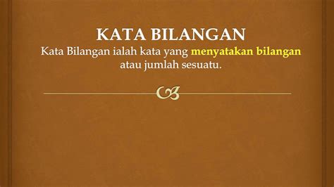 Kosa kata umum & istilah. Kata Bilangan Bahasa Melayu Tahun 3 - YouTube