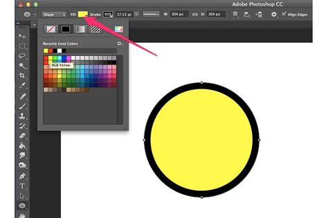 You can make draw a perfect circle by holding down shift as you draw. How to Draw a Circle in Photoshop | Techwalla