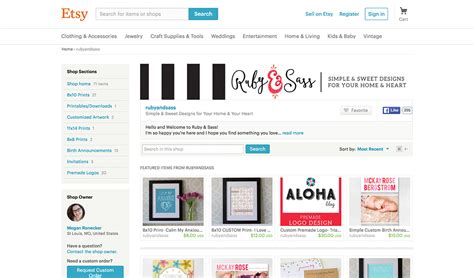 Designing The New Etsy Shop Cover Photo | Ruby and Sass | Graphic ...