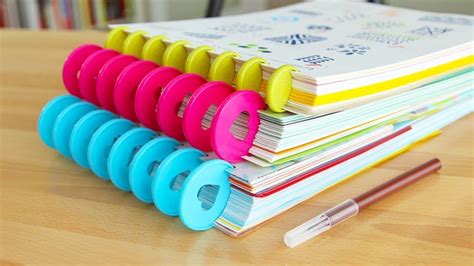 How I Organize Creative Projects In Diy Discbound Notebooks Sea Lemon