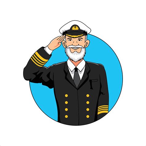 Sea Captain Clipart Profile