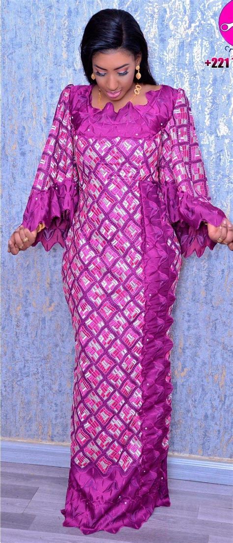 Pagne et dentelle mode africaine robe longue tenue. Épinglé par Sissoko Aissata sur beaute | Mode africaine ...
