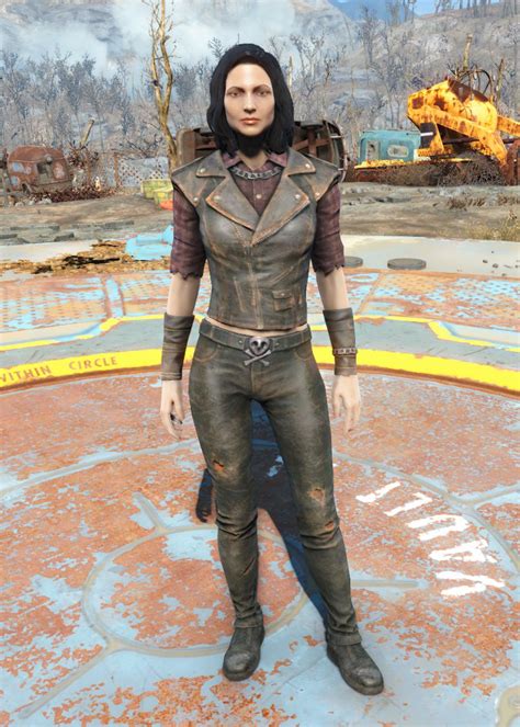 Road Leathers Is A Piece Of Armor That Can Be Obtained In Fallout 4
