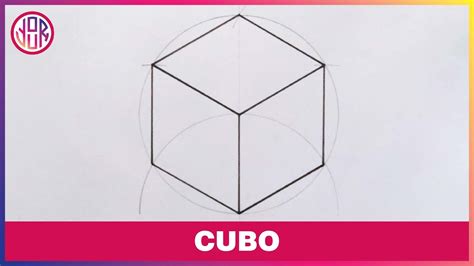 CÓmo Hacer Un Cubo 📐 Tutorial Dibujo Geométrico Paso A Paso Youtube