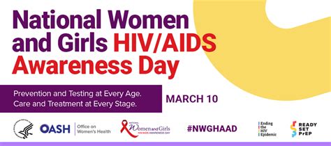 national women and girls hiv aids awareness day office on women s health