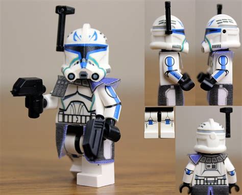 Custom Lego Captain Rex Clone Wars Phase 2 Here Is My Ne Flickr