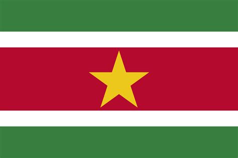 Geographical and historical treatment of suriname, including maps and statistics as well as a survey of its people, economy, and government. Flag of Suriname - Wikipedia