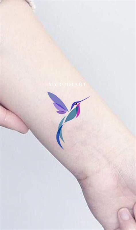If you come up the idea to get a hummingbird tattoo, here is a collection of 55 amazing hummingbird tattoo designs for your inspiration. Watercolor Hummingbird Wrist Tattoo Ideas for Women ...