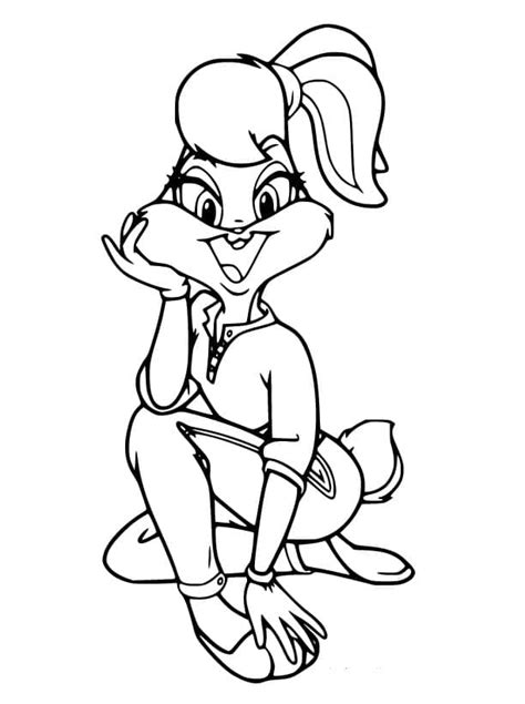 Desenhos De Lola Bunny A Bruxa Para Colorir E Imprimir Colorironline The Best Porn Website