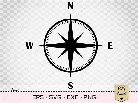 Windrose Compass Svg Cut Files Design Bundles