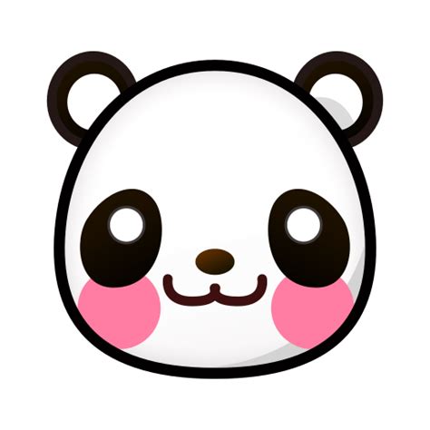 Panda Face Emoji For Facebook Email And Sms Id 12400 Uk
