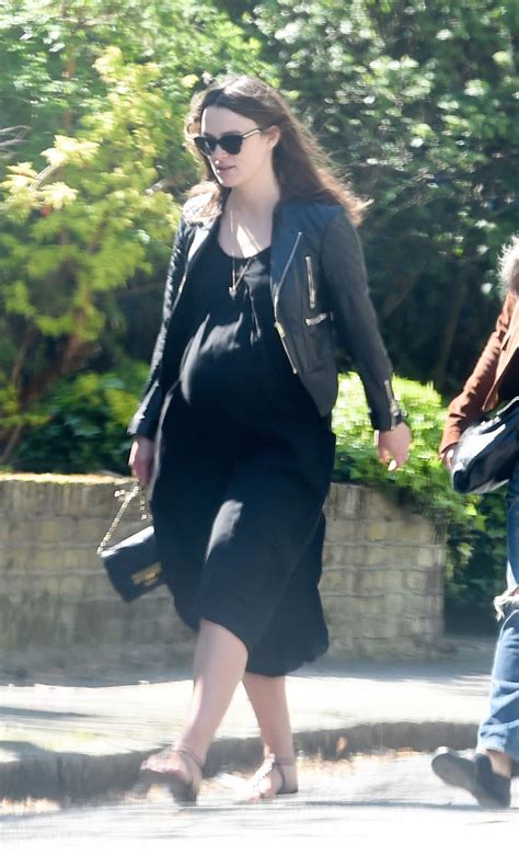 Pregnant Keira Knightley Out In North London Hawtcelebs
