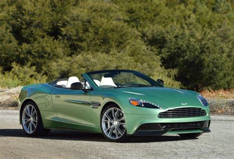 This vanquish volante was created in homage to aston martin's 1959 victory at le mans with the iconic dbr1. Aston Martin Vanquish Volante in Envious Green ...