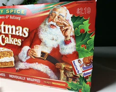 There really is no serving size because it's whatever shape you want to cut them into or if you just make 2 round cakes. REVIEW: Little Debbie Holiday Spice Christmas Tree Cakes - Junk Banter